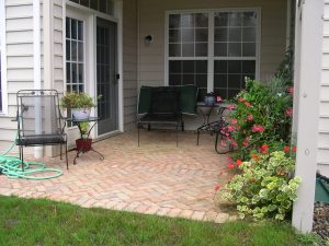 Landscape Design Center Patio Installation