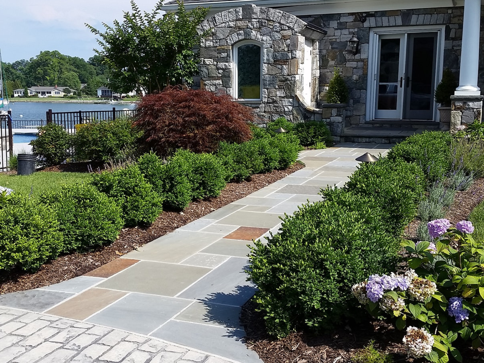 Stone patio in Annapolis, MD