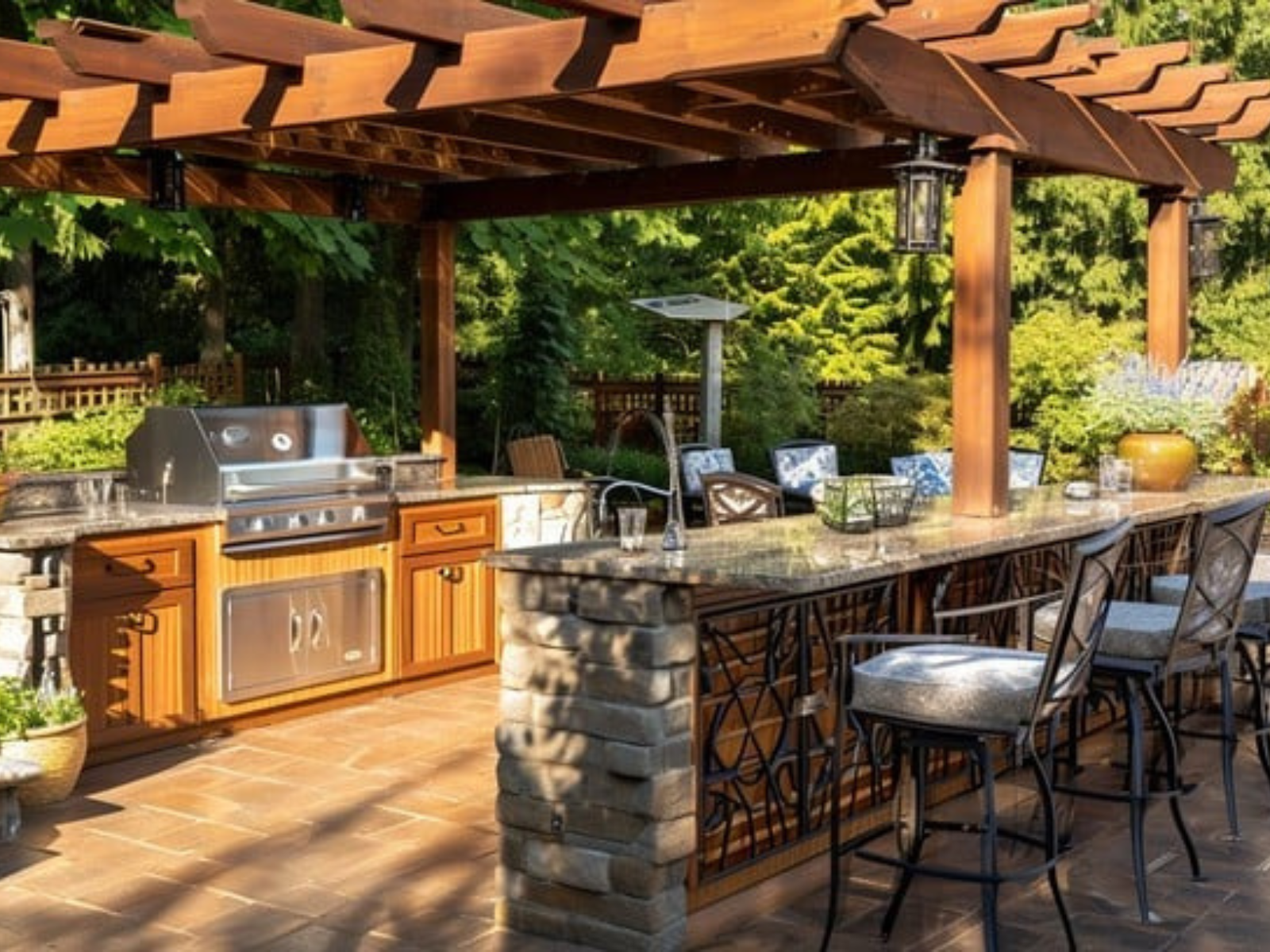 Outdoor Kitchen Setup