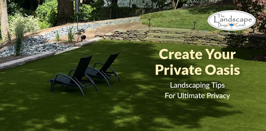 The Landscape Design Center: Your go-to for Landscaping for Privacy.