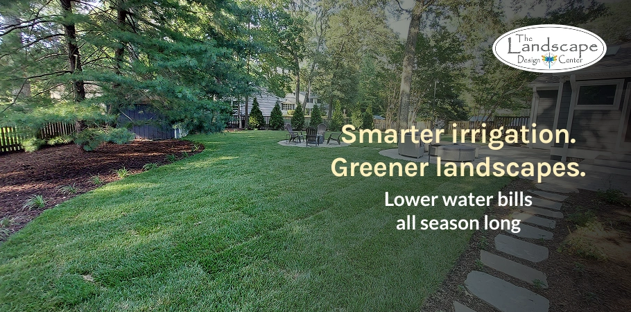 Maintain a healthier landscape with advanced smart irrigation systems from The Landscape Design Center.